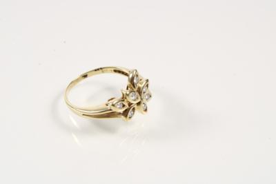 Brillant Damenring zus. ca. 0,25 ct - Klenoty a Hodinky