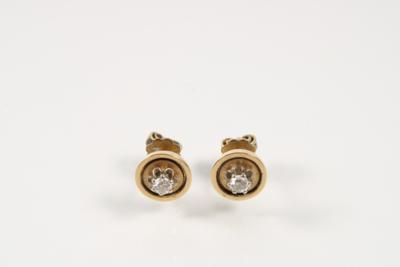 2 Brillant Ohrstecker - Schmuck & Uhren