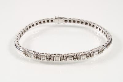 Brillant Diamant Armkette zus. ca. 0,90 ct - Klenoty & Hodinky