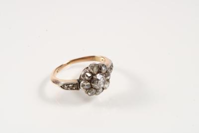 Diamantrauten Damenring - Jewellery and watches