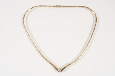 Brillant Collier ca. 0,20 ct - Klenoty a Hodinky