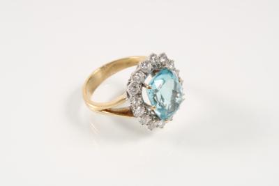 Brillant Damenring zus. 1,22 ct (graviert) - Klenoty a Hodinky