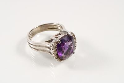 Diamant Amethyst Damenring - Jewellery and watches