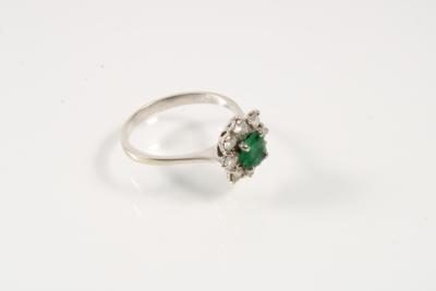 Brillant Damenring zus. ca. 0,45 ct - Schmuck & Uhren