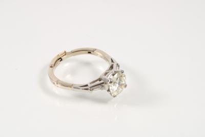 Brillant Diamantring zusammen ca. 2,10 ct - Gioielli e orologi