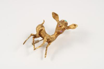 Brosche "Bambi" - Klenoty a Hodinky