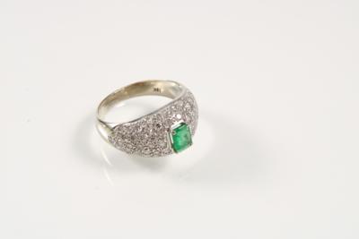 Diamant Damenring zus. ca. 1,30 ct - Jewellery and watches
