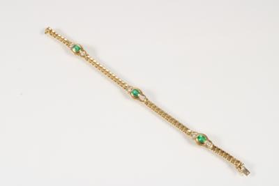 Brillant Smaragdarmband - Jewellery and watches