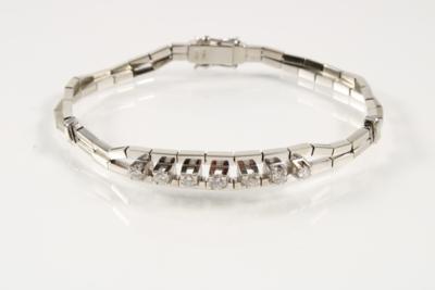 Brillant Armband zus. ca. 0,60 ct - Jewellery and watches