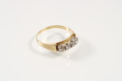 Brillant Damenring zus. ca. 0,50 ct - Schmuck und Uhren