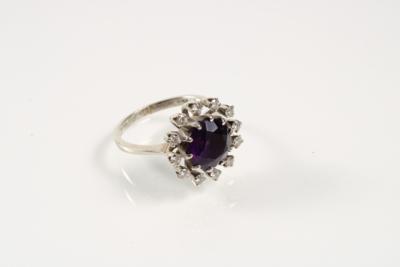 Brillantdamenring zus. ca. 0,45 ct - Schmuck und Uhren