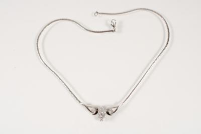 Brillant Collier zus. ca. 1 ct - Klenoty a Hodinky