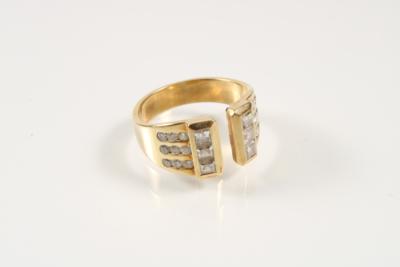 Brillant Diamantring zus. ca.1 ct - Schmuck und Uhren