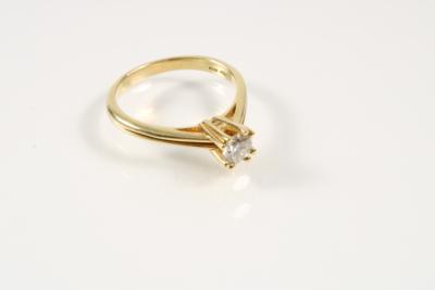 Solitärring ca. 0,50 ct - Jewellery and watches