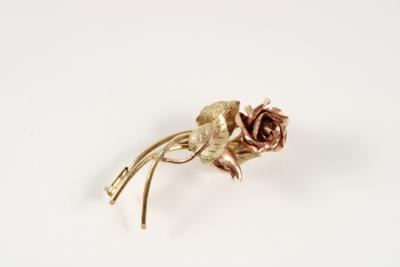 Brosche "Wiener Rose" - Schmuck und Uhren