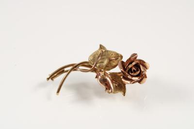 Brosche "Wiener Rose" - Schmuck und Uhren