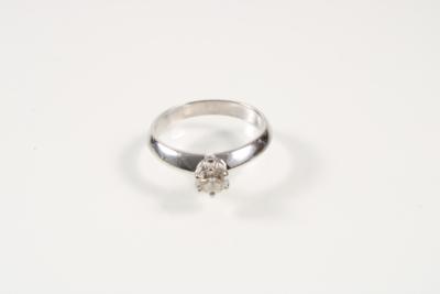 Solitärring 0,35 ct - Schmuck und Uhren