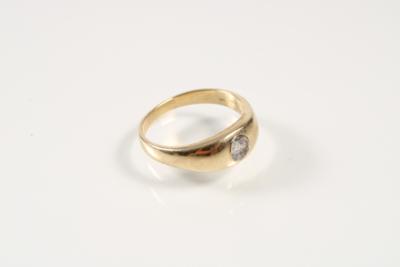 Solitärring ca. 0,35 ct - Jewellery and watches