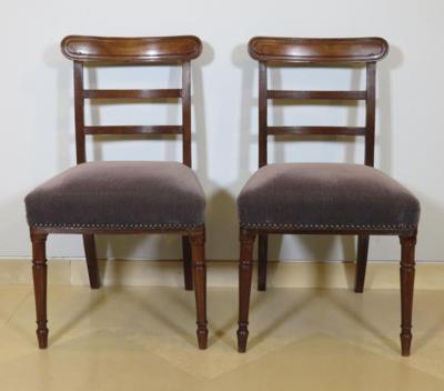 Paar Sessel im englischen Regency-Stil, 1. Hälfte 20. Jahrhundert - Nábytek a interiér