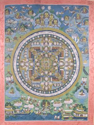 Thangka Mandala - Möbel und Interieur