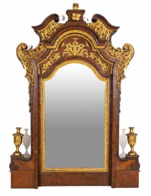 Prachtvoller Barocker Spiegel, 18. Jahrhundert - Nábytek a interiér