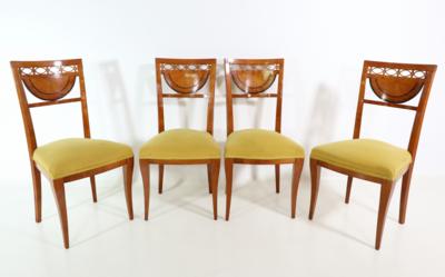 Vier neoklassizistische Sessel - Nábytek a interiér