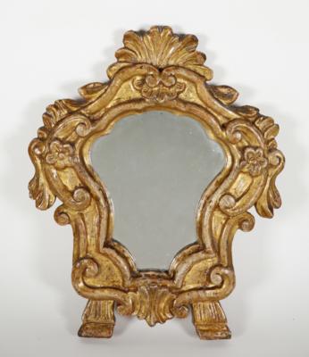 Kleiner barocker Spiegel, 18. Jahrhundert - Möbel und Interieur