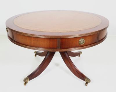 Niedriger Salontisch, sog. drum table im Regency Stil, 20. Jahrhundert - Furniture and interior