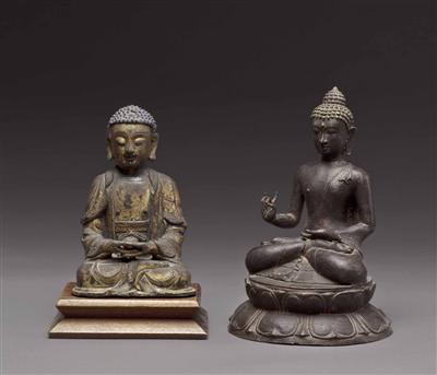 2 asiatische Figuren, 20. Jhdt. - Antiques, art and jewellery - Salzburg