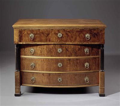 Biedermeier-Schreibkommode, ursprünglich 1830 - Asta di Natale - Mobili, tappeti, dipinti