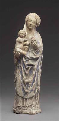 Madonna mit Kind in gotisierendem Stil - Asta di Natale - Mobili, tappeti, dipinti