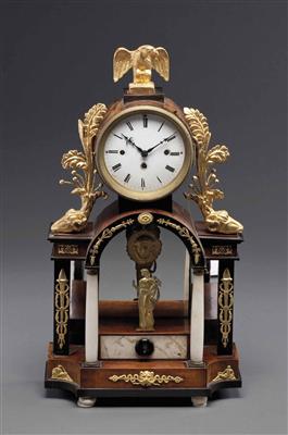 Biedermeier-Kommodenuhr um 1825 - Asta di pasqua (arte e antiquariato)