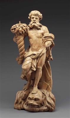 Poseidon/Neptun, Allegorie des Wassers, Deutsch, 17. Jhdt. - Easter Auction (Art & Antiques)
