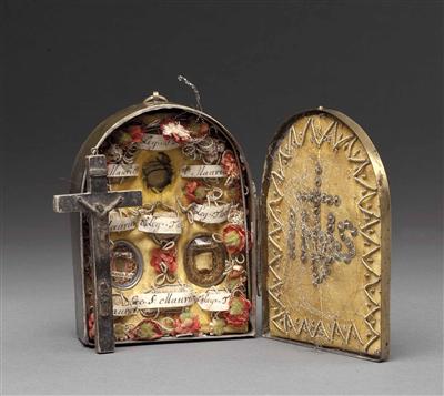 Reliquienbehältnis, wohl Bayern, 18. Jhdt. - Easter Auction (Art & Antiques)