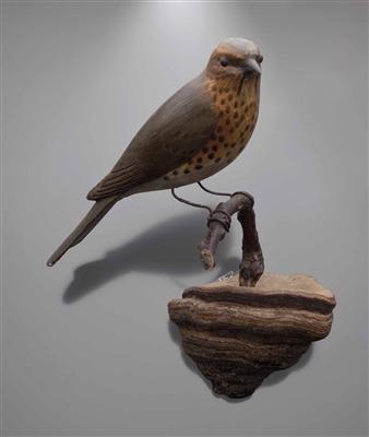 Viechtauer Singvogel "Drossel" - Osterauktion - Kunst und Antiquitäten