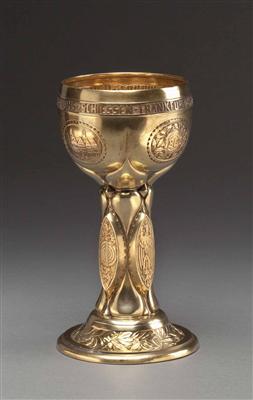 Pokal, "Jubiläumsschießen Frankfurt 1912" - Velikono?ní aukce