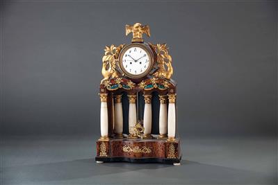 Biedermeier-Kommodenuhr um 1830 - Velikono?ní aukce