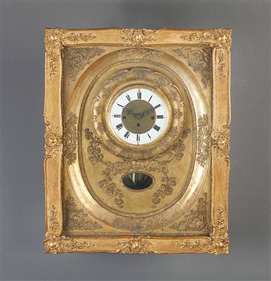Biedermeier-Rahmenuhr um 1830/40 - Velikono?ní aukce