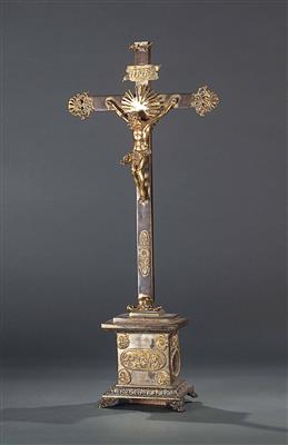Tischstandkruzifix, Ende 18. Jhdt. - Easter Auction (Art & Antiques)