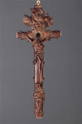 Wetter-Reliquienkreuz, Alpenländisch um 1800 - Asta di pasqua (arte e antiquariato)