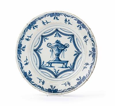 Teller, Delft?, 18. Jhdt. - Collection Friedrich W. Assmann