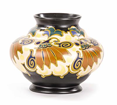 Art Deco Vase, Fayencefabrik Regina, Gouda/Holland um 1920/30 - Schmuck, Uhren und Kleinkunst