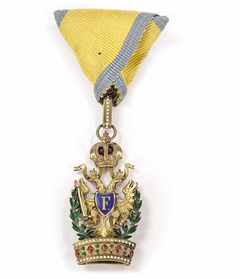 Österreichisch-Kaiserlicher Orden der Eisernen Krone, Ritterkreuz (3. Kl.) mit Kriegsdekoration - Easter Auction (Art & Antiques)