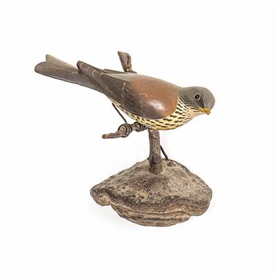 Viechtauer Singvogel - Drossel, Oberösterreich, 19. Jhdt. - Easter Auction (Art & Antiques)