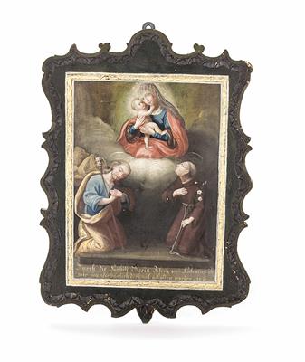 Votivbild, Alpenländisch, 1. Viertel 19. Jhdt. - Easter Auction (Art & Antiques)