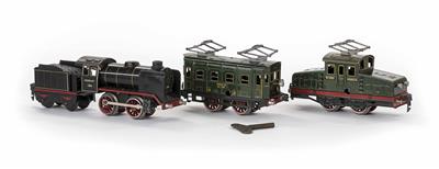 3 Märklin Uhrwerkslokomotiven, Bj. 1932 - 1955 - Antiques, art and jewellery – Salzburg