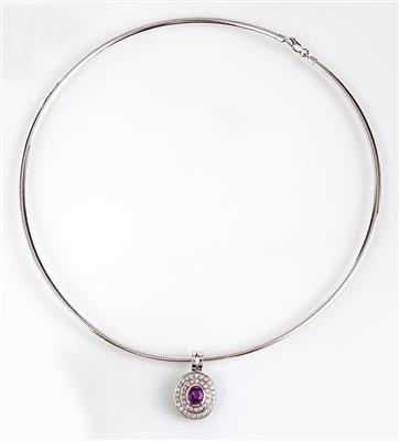 Brillantcollier zus. ca. 0,85 ct - Umění, starožitnosti, šperky – Salzburg