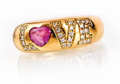 Chopard Brillantdamenring "LOVE" - Schmuck, Taschen- und Armbanduhren - Kunst des 20. Jahrhunderts