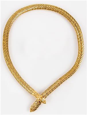 Collier "Schlange" - Umění, starožitnosti, šperky – Salzburg