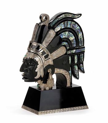Kopf des aztekischen Kriegs- und Sonnengottes Huitzilopochtli - Arte, antiquariato e gioielli – Salisburgo